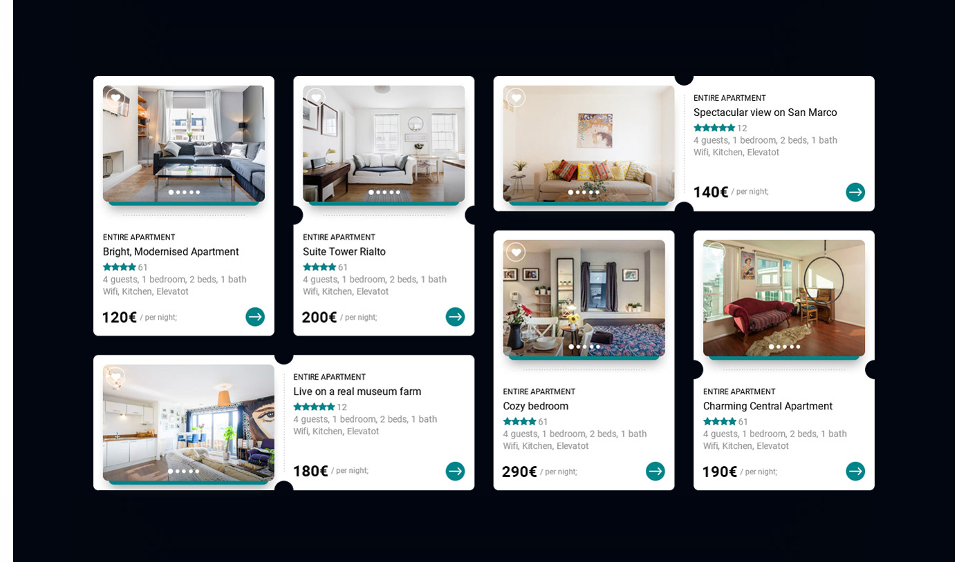 Airbnb网站新概念 – UX / UI重新设计 Airbnb – UX/UI Website Redesign Concept插图4