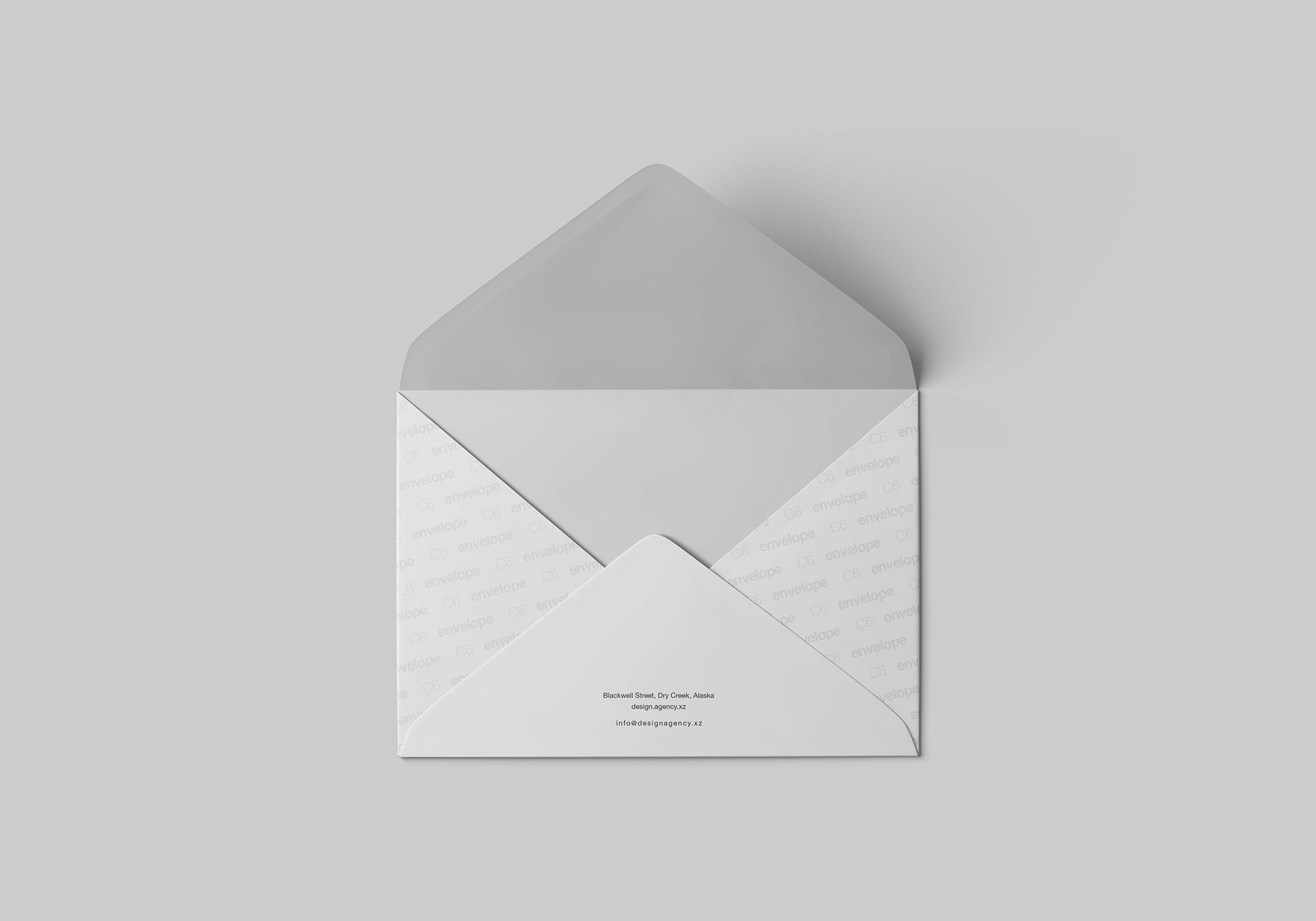 多角度的C6信封样机 Multi-Angle C6 Envelope Prototype插图4