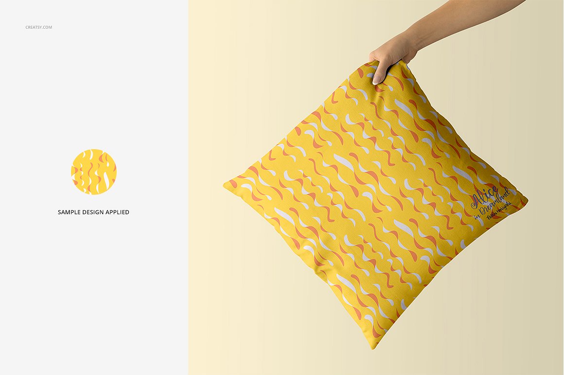 超级精美的抱枕样机套装 Fabric Factory vol.2 Pillow Mockup插图13