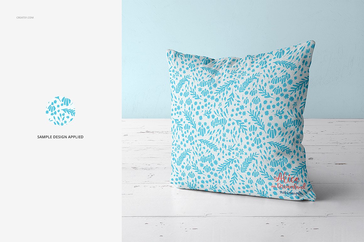 超级精美的抱枕样机套装 Fabric Factory vol.2 Pillow Mockup插图15