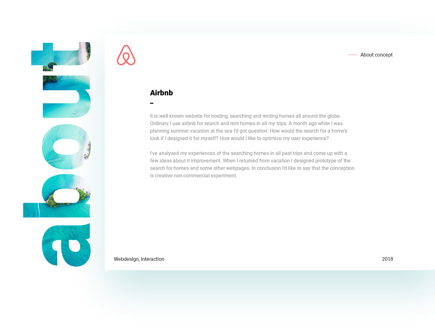 Airbnb网站新概念 – UX / UI重新设计 Airbnb – UX/UI Website Redesign Concept插图