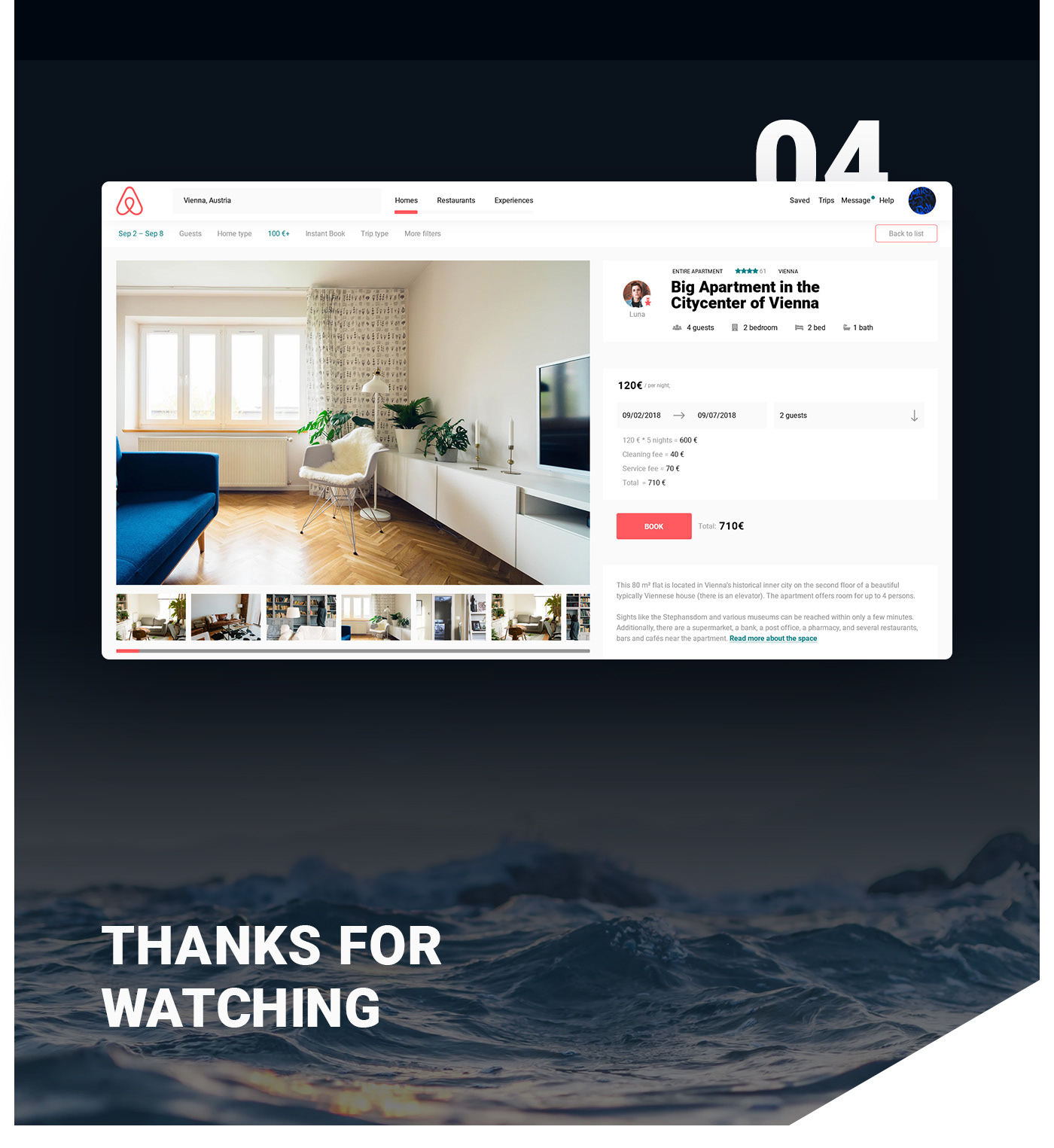 Airbnb网站新概念 – UX / UI重新设计 Airbnb – UX/UI Website Redesign Concept插图7