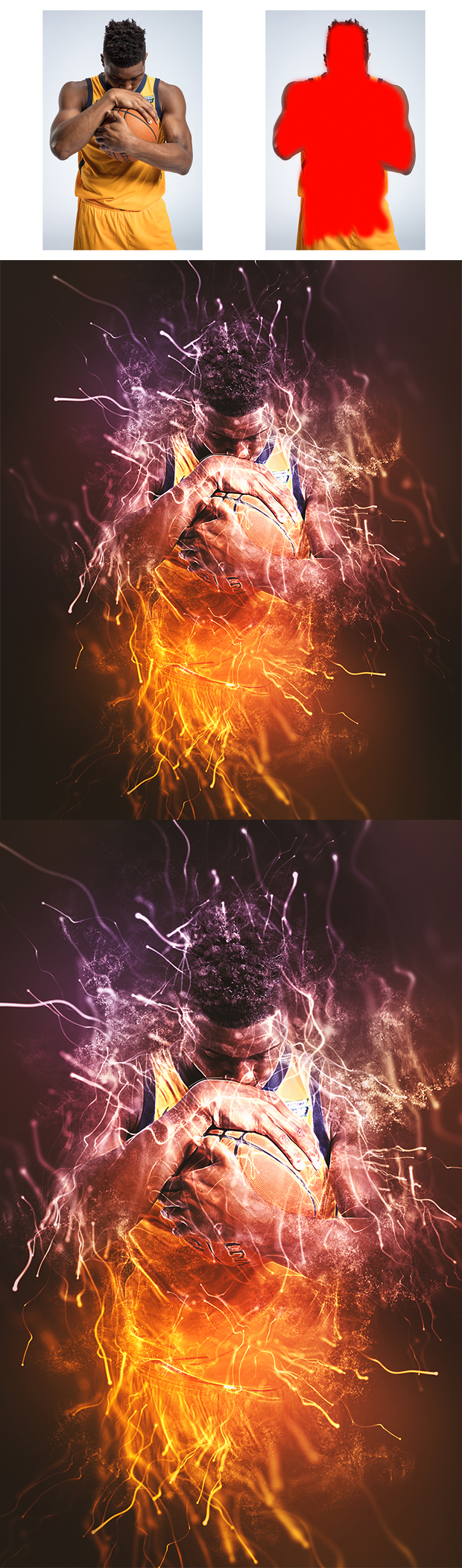 GIF动画粒子爆炸的Photoshop行动 Gif Animated Particle Explosion Photoshop Action插图10
