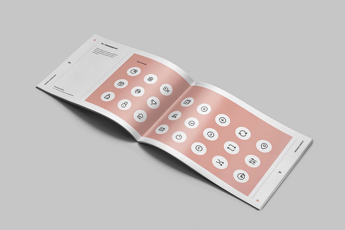 干净且专业的A4品牌手册模板 Clean And Professional A4 Brand Brochure Template插图12