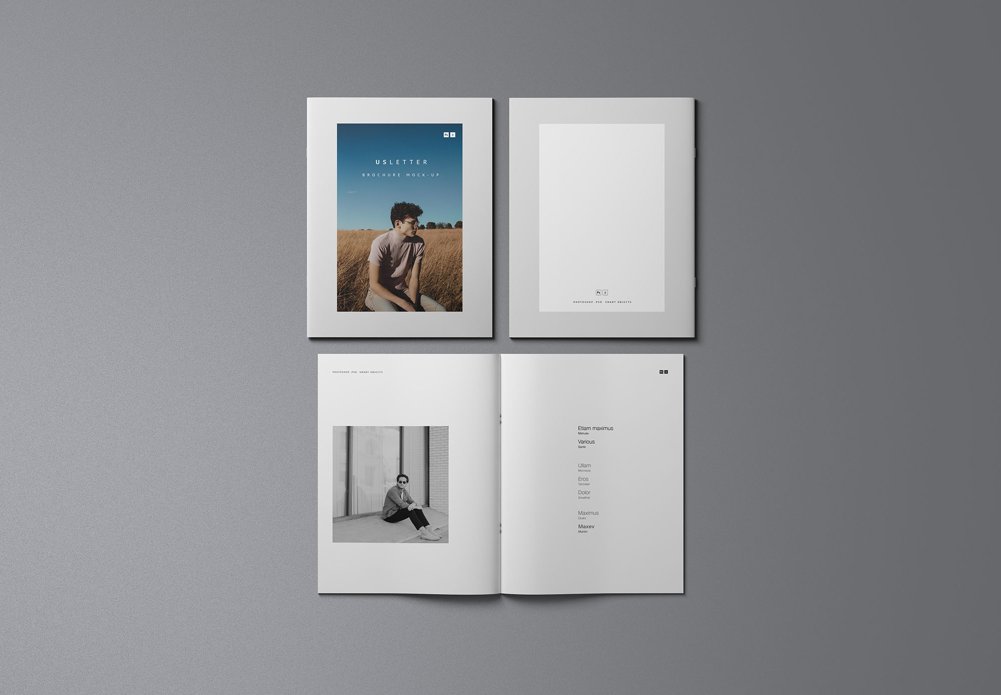 时尚简约优雅的专业画册杂志设计样机展示 Fashion Simple And Elegant Professional Album Magazine Design Prototype Show[2.16G]插图8