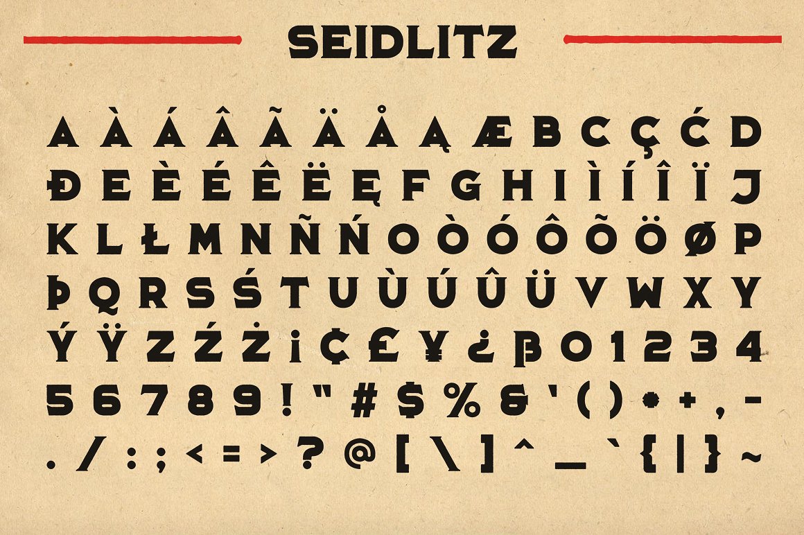 复古药剂印刷字体脚本 Retro Pharmacy Typographic Script插图1