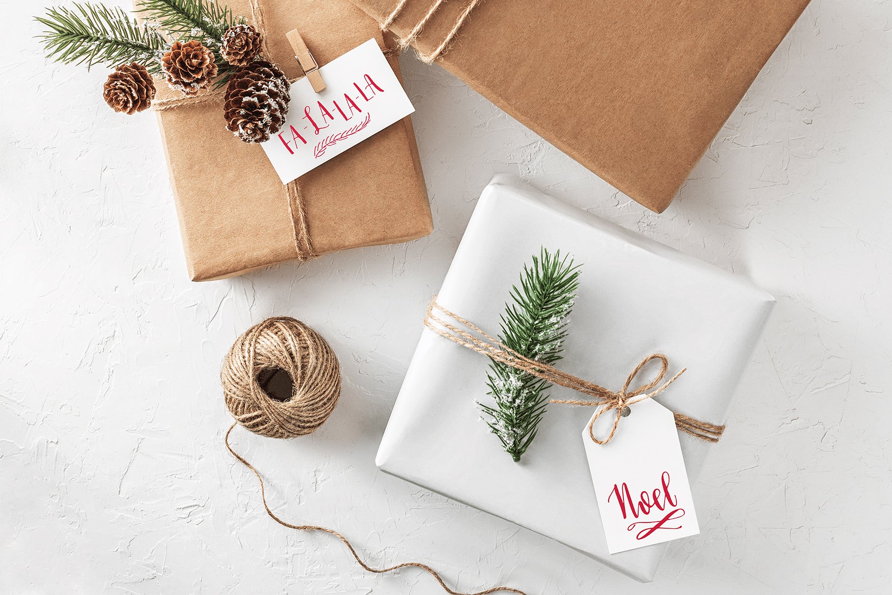 超高质量的圣诞节可打印的礼物标签 Ultra High Quality Christmas Printable Gift Tag插图3