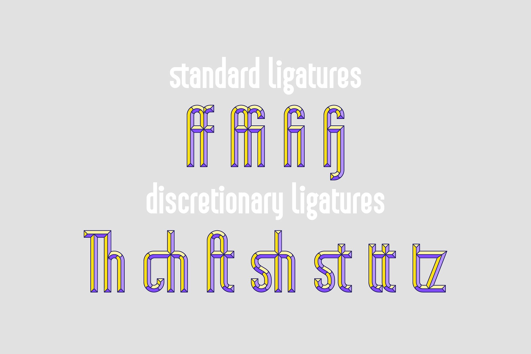 现代时尚的多颜色显示的3D立体字体 Modern And Stylish Multi-Color Display Of 3D Stereo Fonts插图5