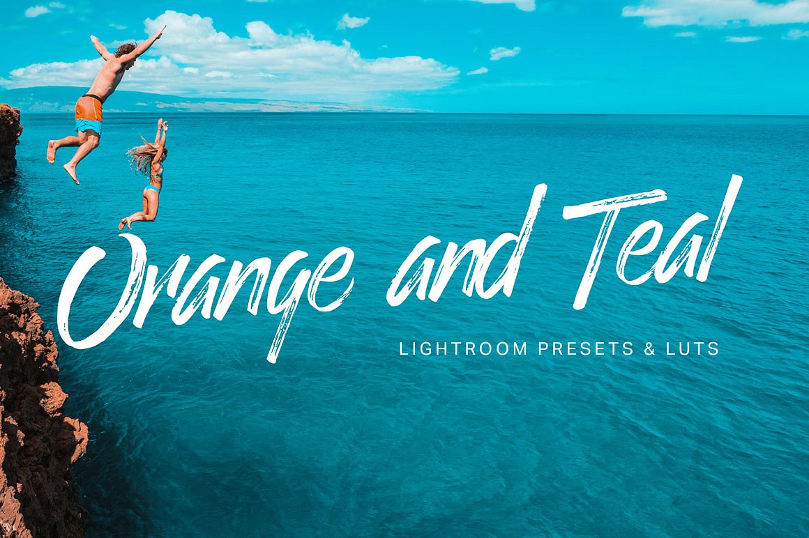 26个橙色和蓝绿色照片调色滤镜Lightroom预设 26 Orange Teal Lightroom Presets + LUTs插图