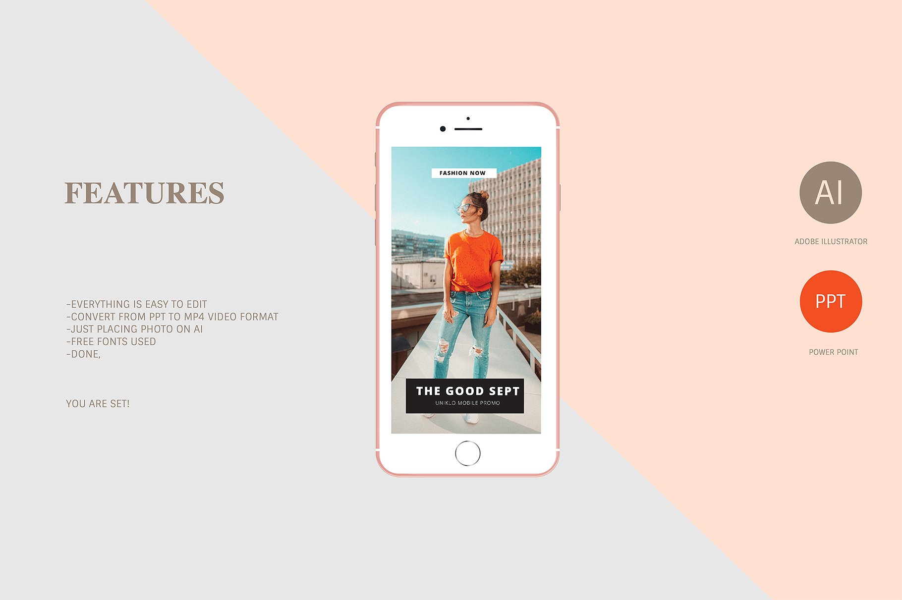25个女性服装推广促销Instagram故事模板 25 Women’s Clothing Promotion Promotion Instagram Story Template插图4