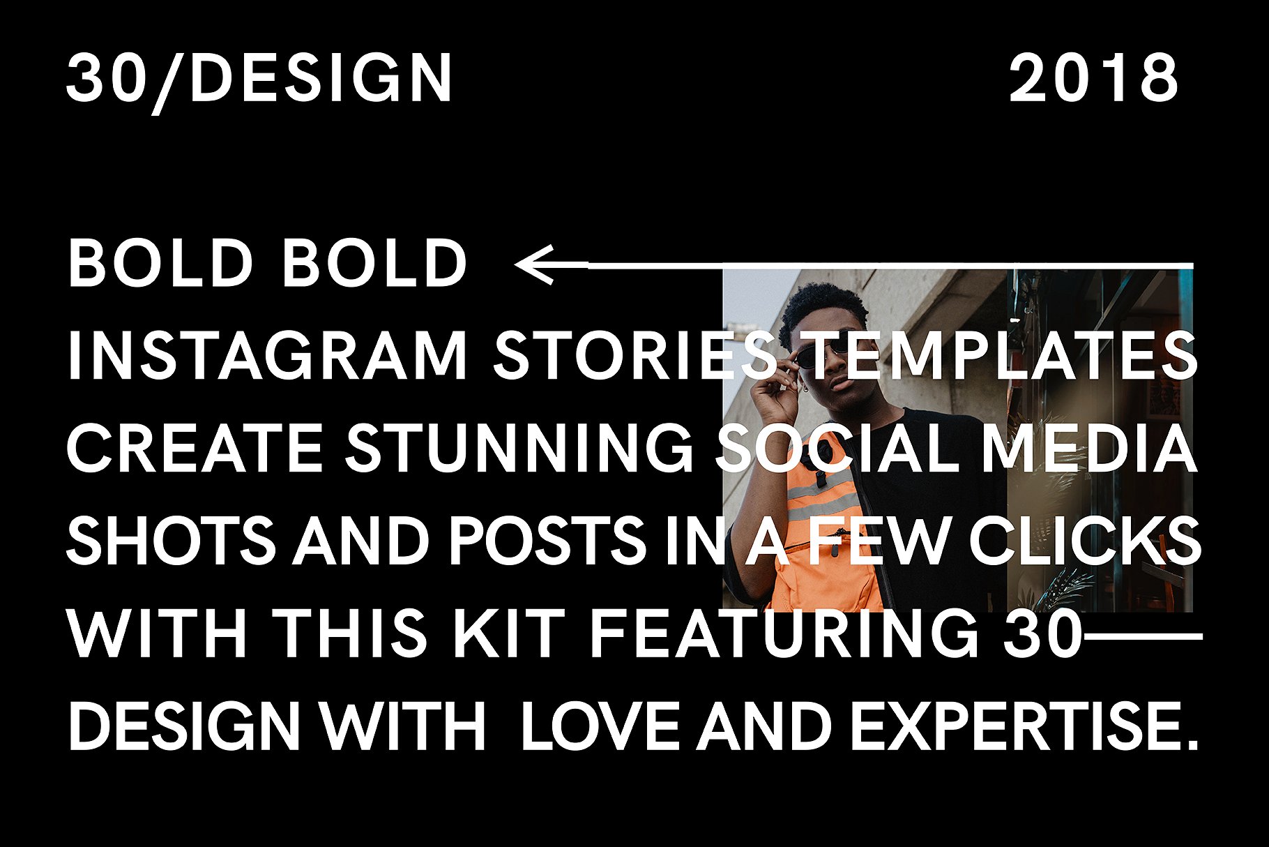 令人惊叹的电子商务个人摄影Instagram模板 Stunning E-Commerce Personal Photography Instagram Template插图1