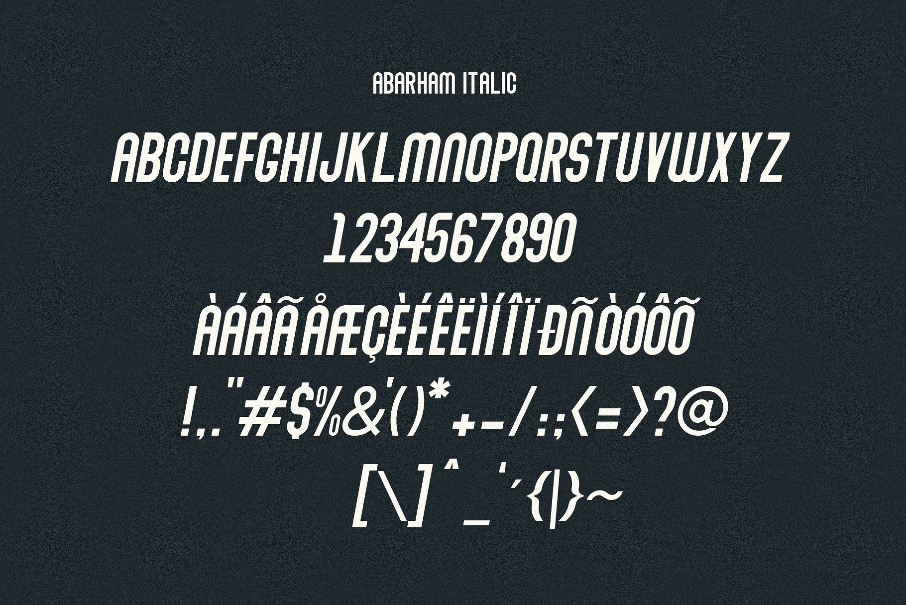 现代无衬线坚固实体标题字体 Modern Sans Serif Solid Body Title Font插图6