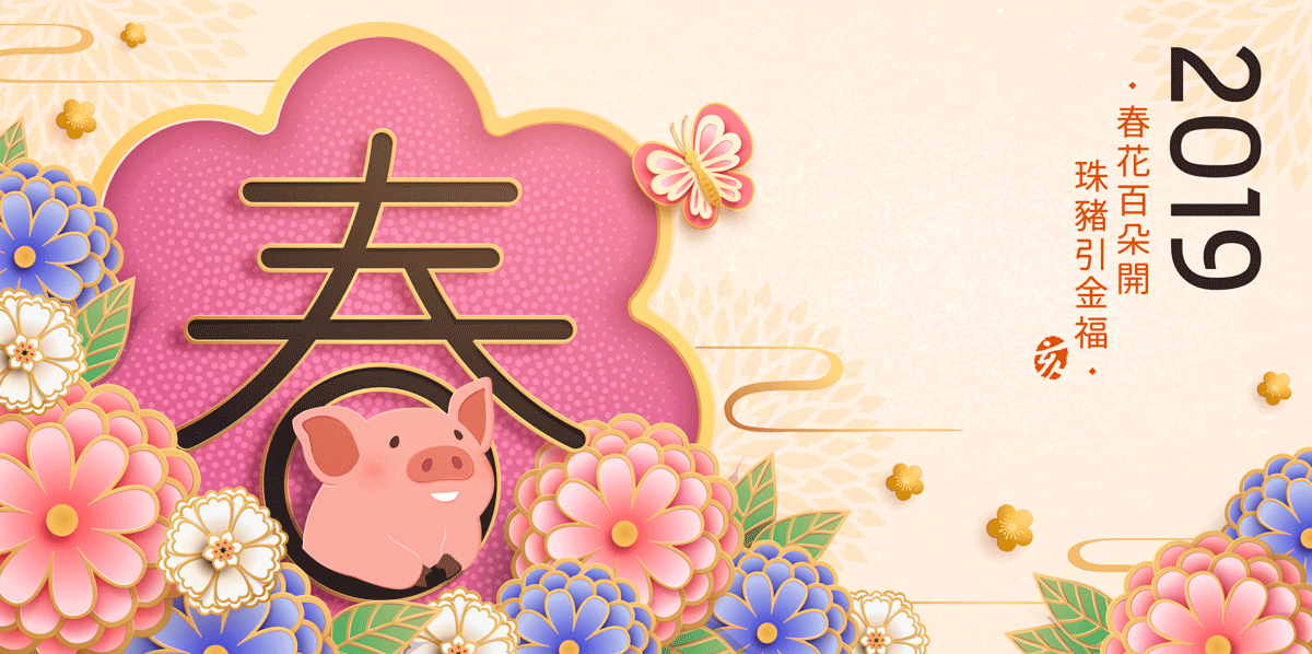 高品质中国传统春节幸福海报矢量模板EPS High Quality Chinese Traditional Spring Festival Happiness Poster Vector Template EPS插图6