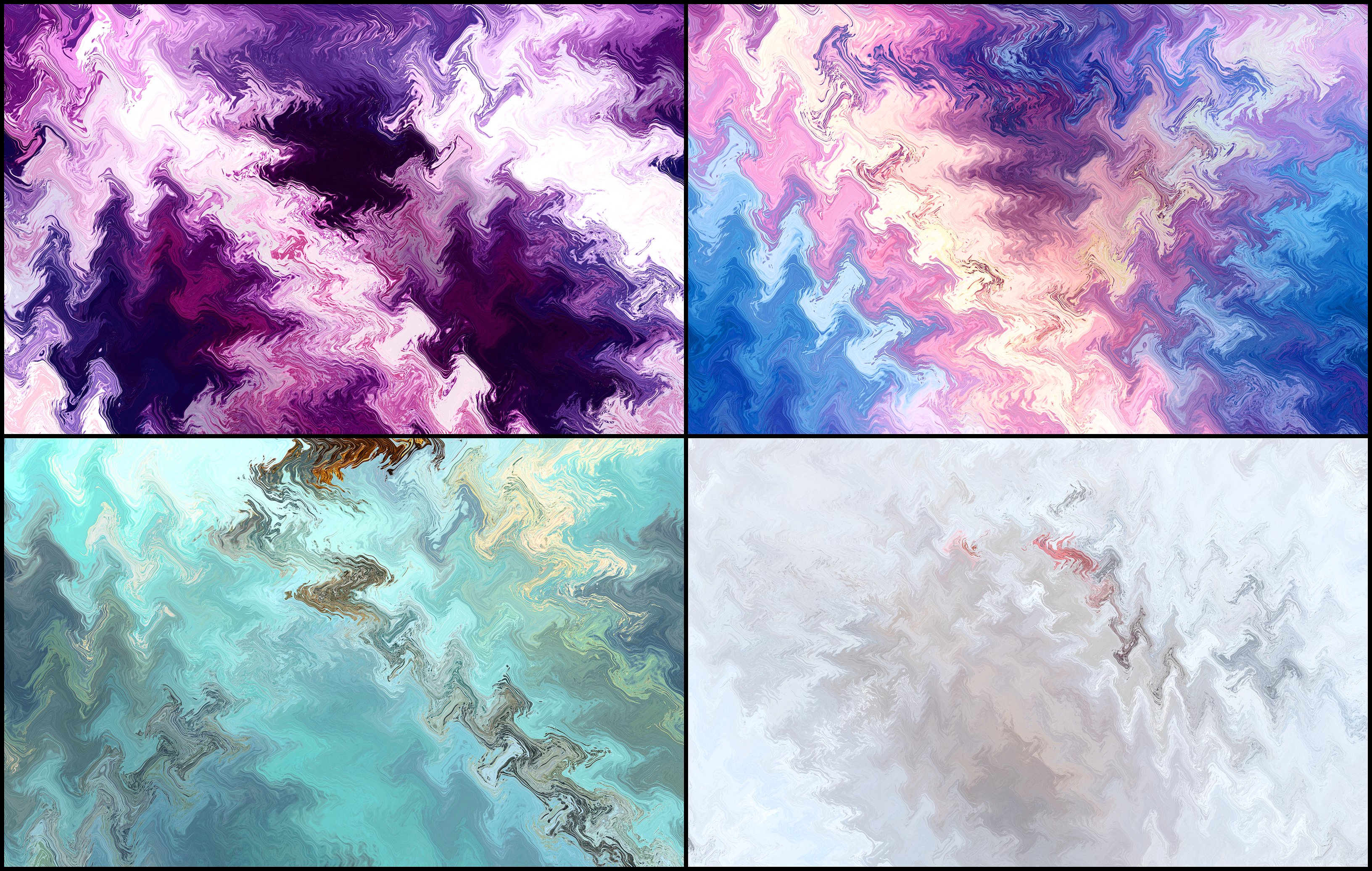 令人敬畏的炫酷复古抽象波浪背景纹理 Awesome Cool Retro Abstract Wavy Background Texture插图2