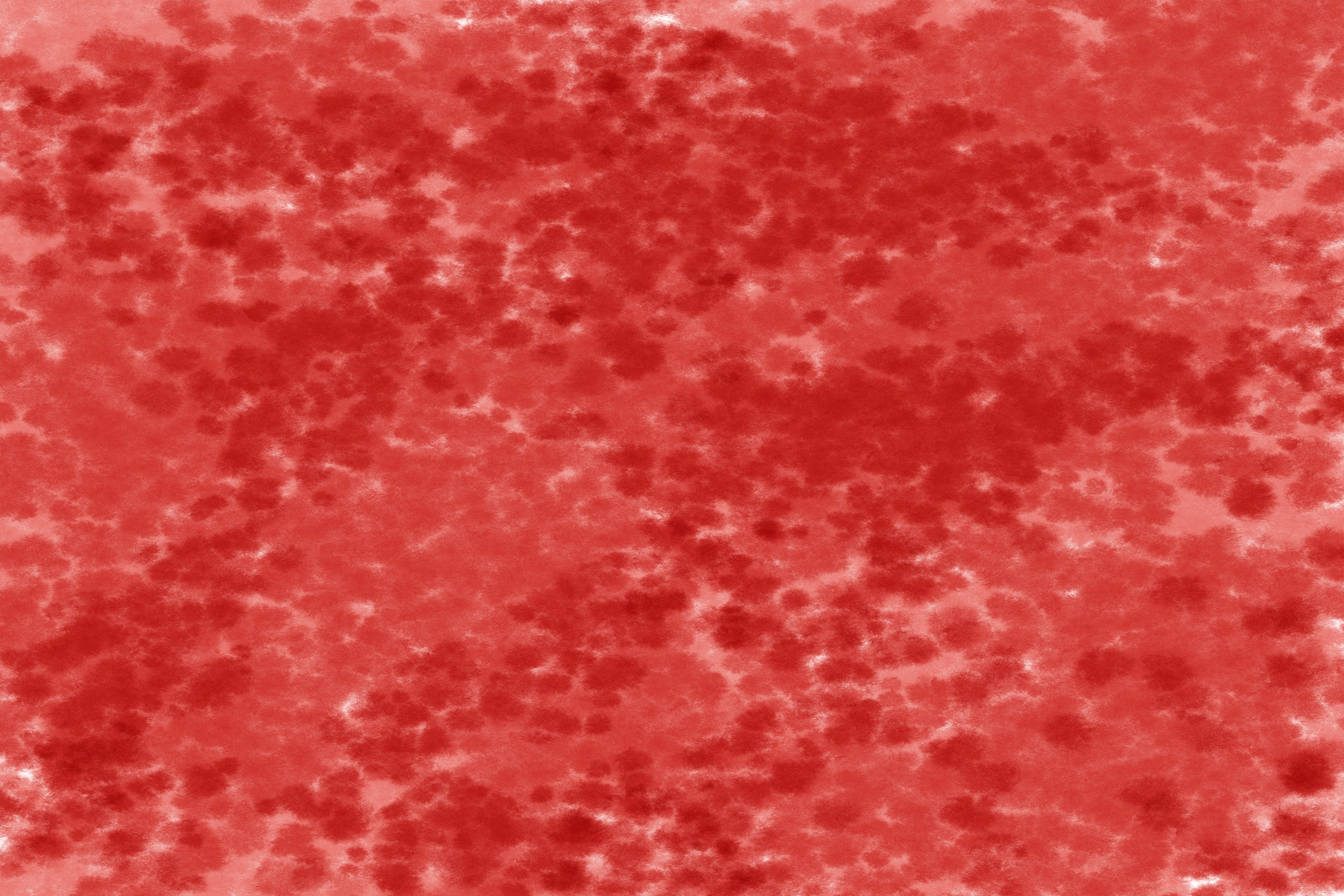 高分辨率的红色水彩背景纹理 High Resolution Red Watercolor Background Texture插图1