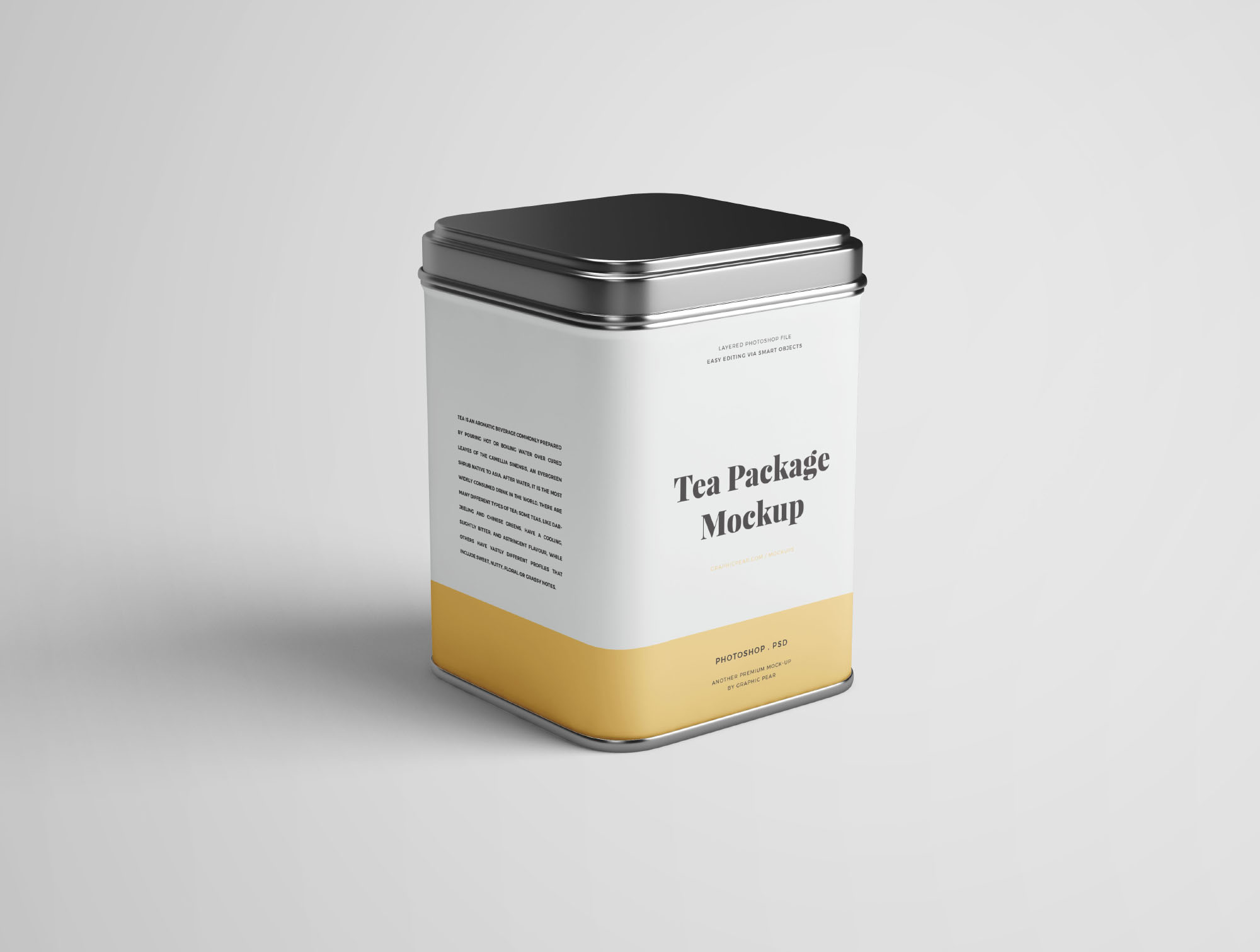 高品质的茶叶食品金属罐锡罐样机 High Quality Tea Food Metal Can Tin Can Prototype插图1