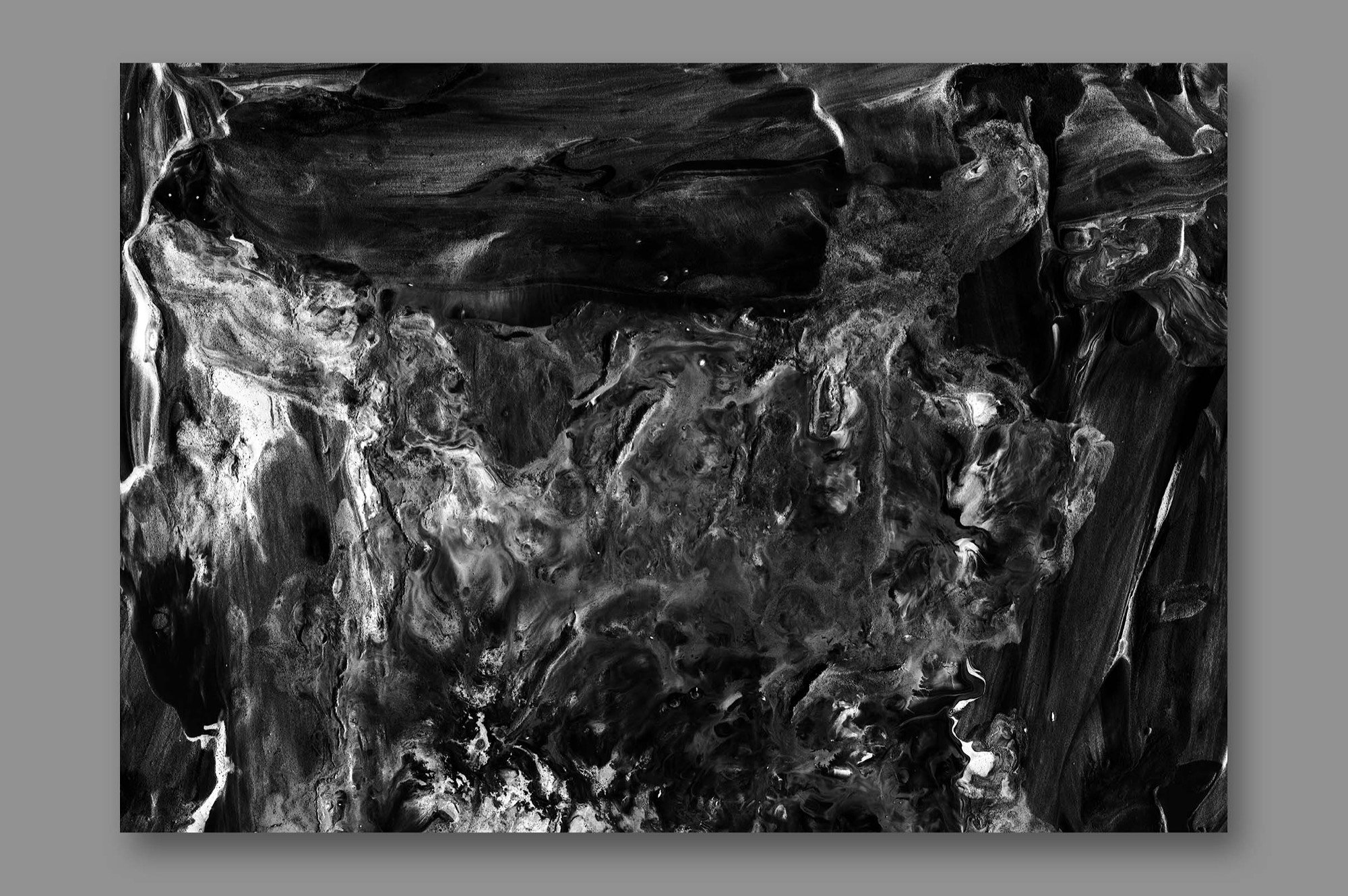 创意抽象纹理系列：抽象液态流体油漆丙烯酸刷子画工具包 Abstract Paint Bundle插图10