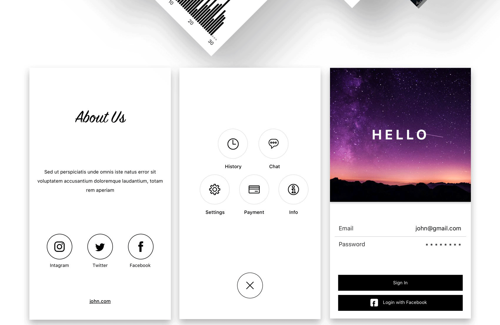 多用途手机应用 UI 套件 Hello UI Kit Mod. 2插图6