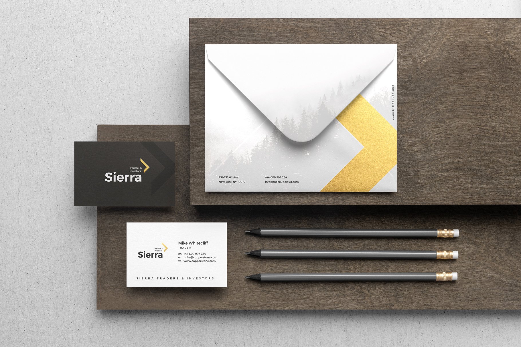 木香气息品牌VI设计提案办公文创展示样机 Sierra Branding Mockup Vol. 1插图8