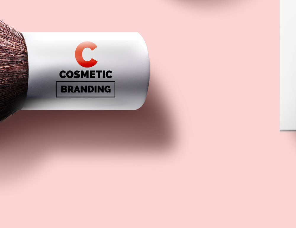 时尚美容护肤品精油包装展示样机 Cosmetic Branding Mockup插图4