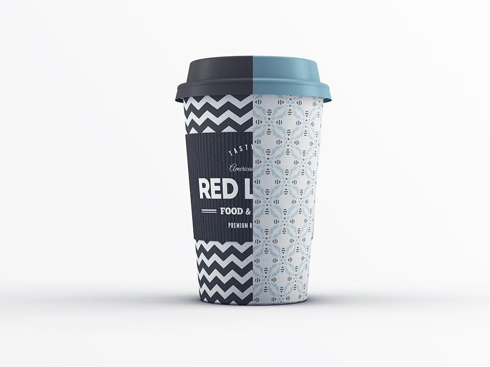 24款多角度一次性外卖咖啡纸杯设计展示样机模板 coffee cup mockup