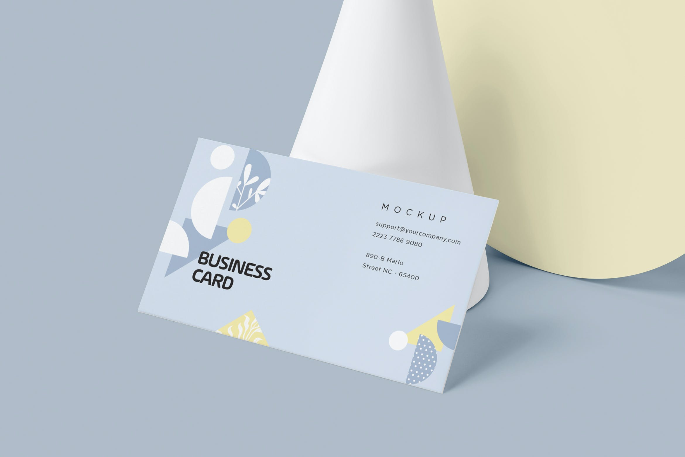 5款办公商务名片卡片设计展示贴图样机模板visitingcardmockups