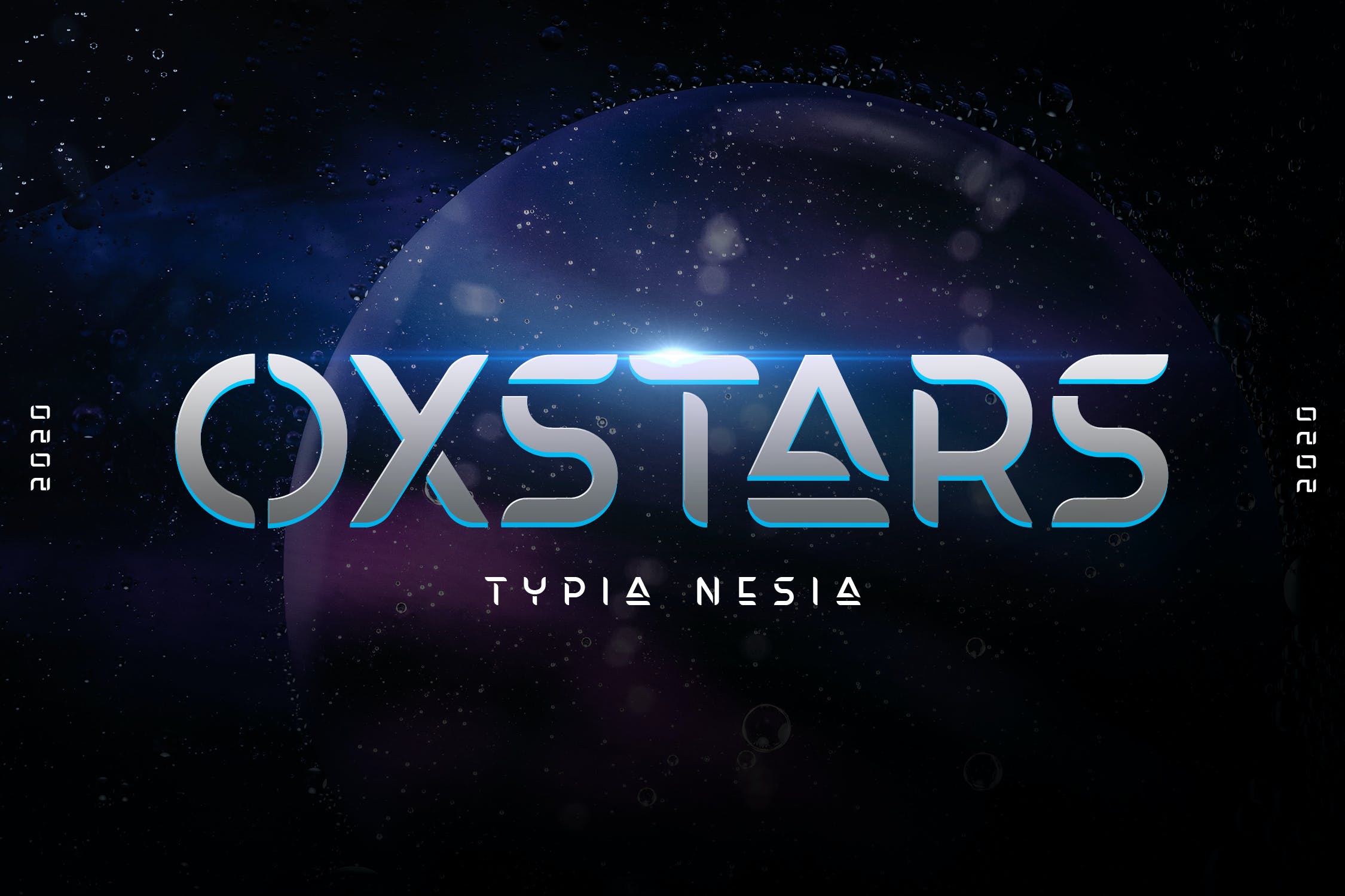 经典未来科幻电影标题logo设计无衬线英文字体素材oxstars–future