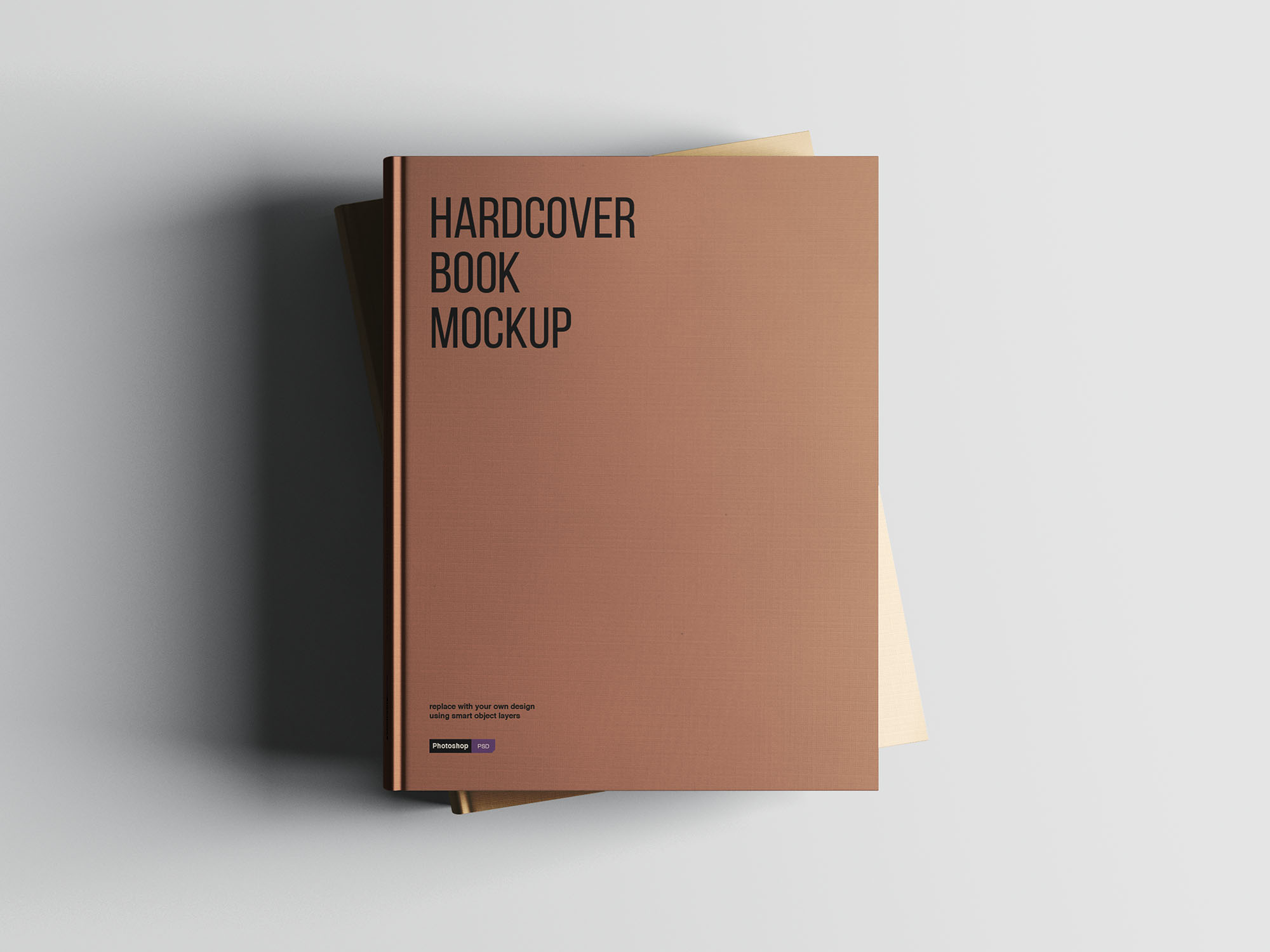 10个多角度精装书画册设计ps贴图样机模板上传hardcovera4bookmockup