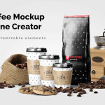 咖啡包装设计预览图场景元素样机 Coffee Mockup Scene Creator特色图 咖啡包装设计预览图场景元素样机 Coffee Mockup Scene Creator