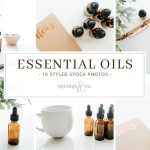 精油库存照片集合 Essential Oils Stock Photo Bundle