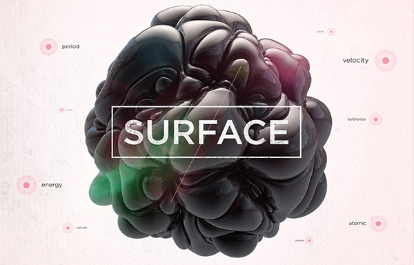 创意抽象纹理系列：12个独特纹理球体形状 12 Surface Volume 1