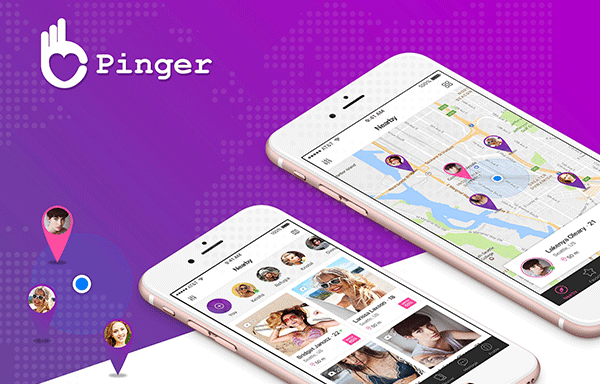 高品质的社交APP UI工具包 Pinger – Dating UI Kit