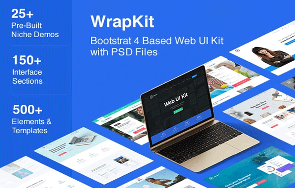 功能强大且易于使用的Web UI工具包 WrapKit