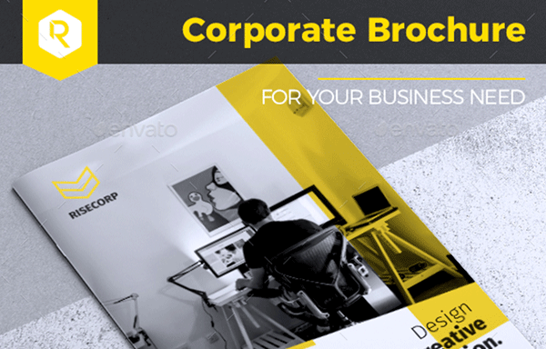 创意简约企业宣传册模板 Creative Corporate Brochure VOL. 24
