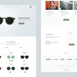 自适应电子商务网站PSD模板 Oppy – Store Single Page PSD Template