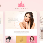 时尚的化妆品女士配饰电子商城Shopify主题模板 Fashionable Cosmetics Ladies Accessories Electronic Mall Shopify Theme Template