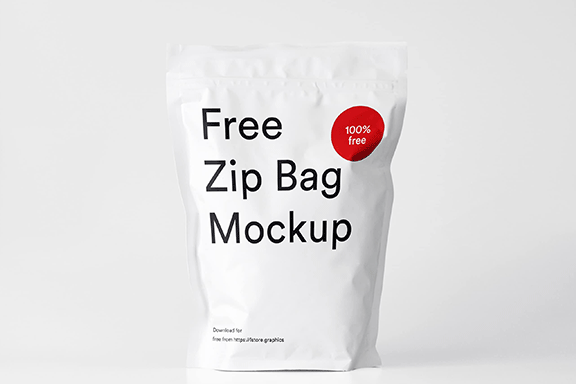 食品零食塑封塑料袋样机 Food Snack Plastic Packaging Plastic Bag Prototype