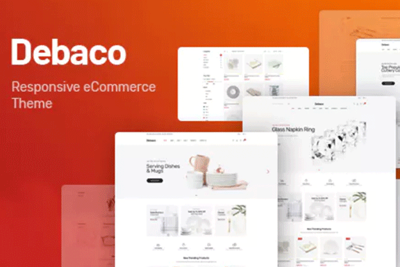 响应式厨房电器设备家居展厅WordPress商城网站模板 Debaco – Kitchen appliances for WooCommerce WordPress