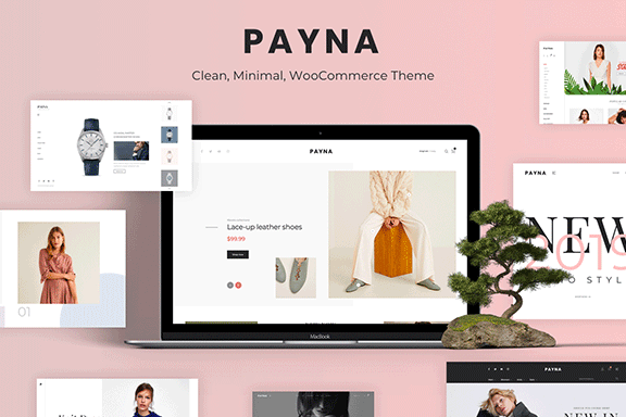 简约时装百货商场电子商城WordPress模板 Payna – Clean, Minimal WooCommerce Theme