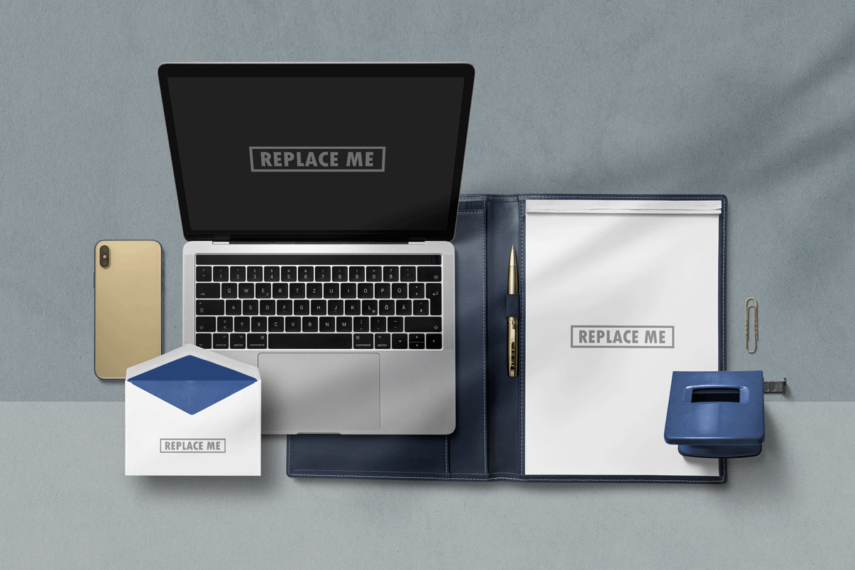 品牌VI设计提案办公文创信封贺卡卡片展示样机 Art & Branding Mockups Vol.2插图
