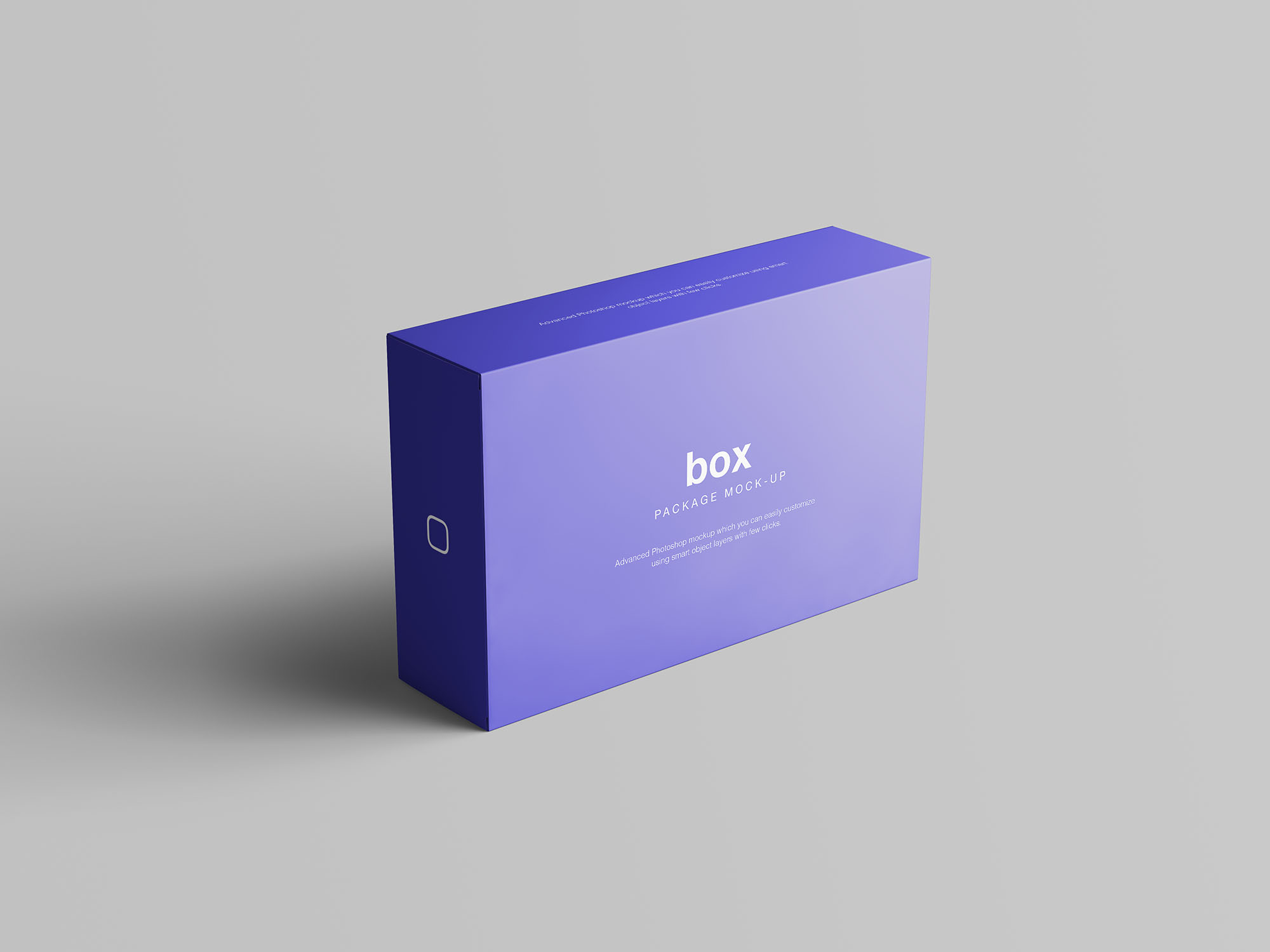 简约手机鞋礼品包装盒纸盒展示样机 Box Packaging Mockup插图