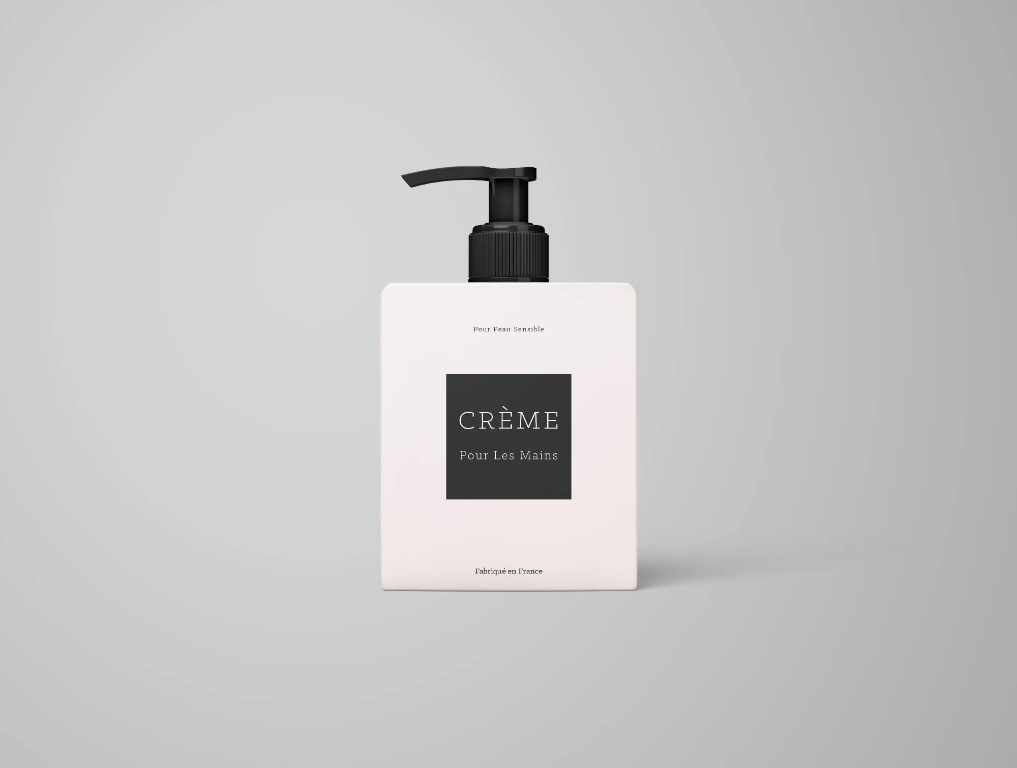化妆品洗面奶塑料罐包装样机 Cream Bottle Mockup插图