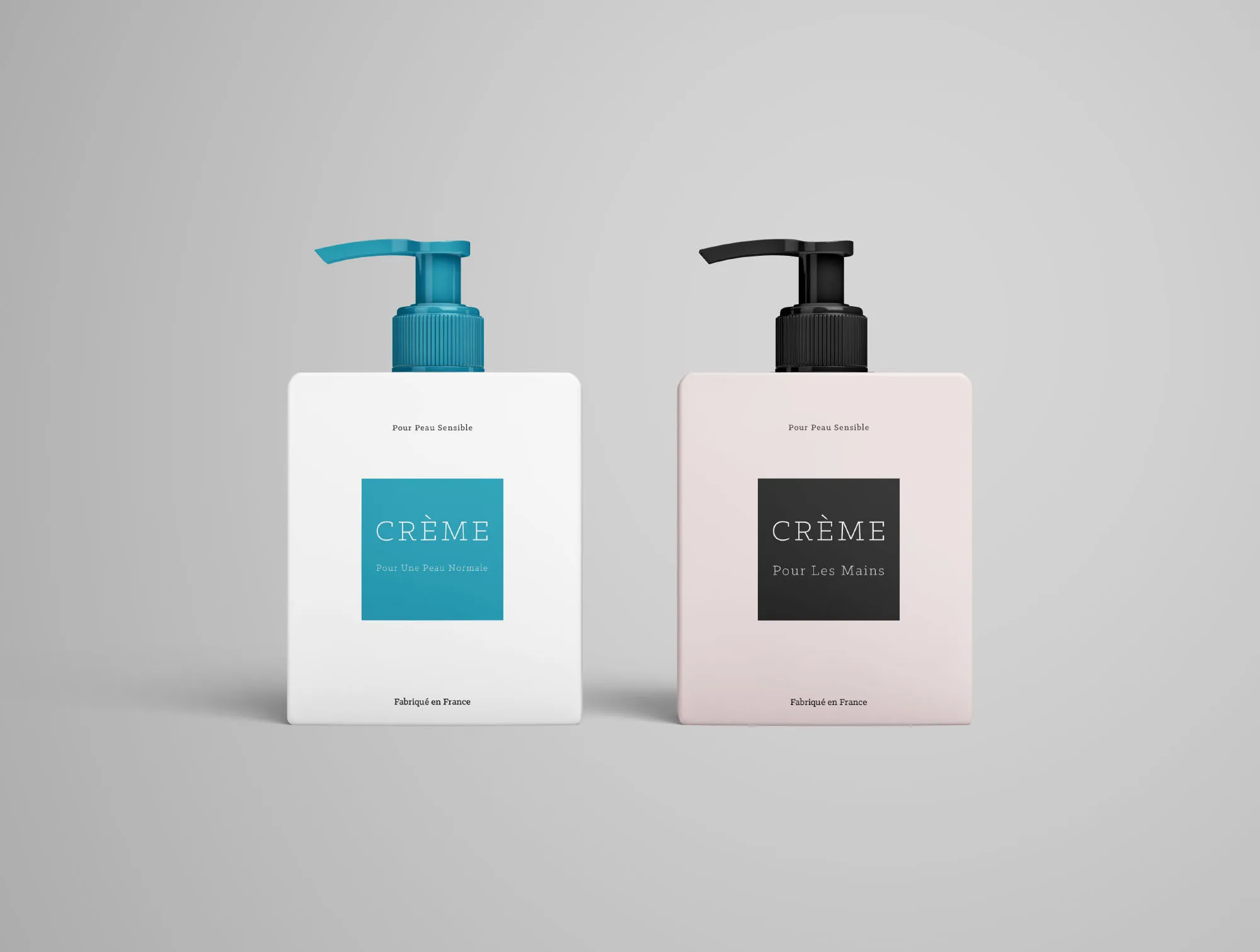 化妆品洗面奶塑料罐包装样机 Cream Bottle Mockup插图2