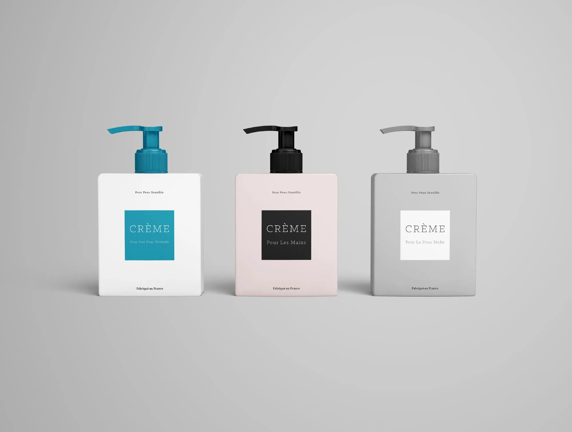 化妆品洗面奶塑料罐包装样机 Cream Bottle Mockup插图3