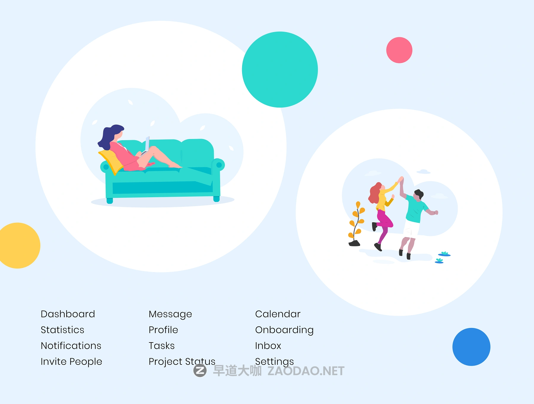 员工信息统计任务管理APP UI工具包 Task Management App UI插图4 员工信息统计任务管理APP UI工具包 Task Management App UI插图4