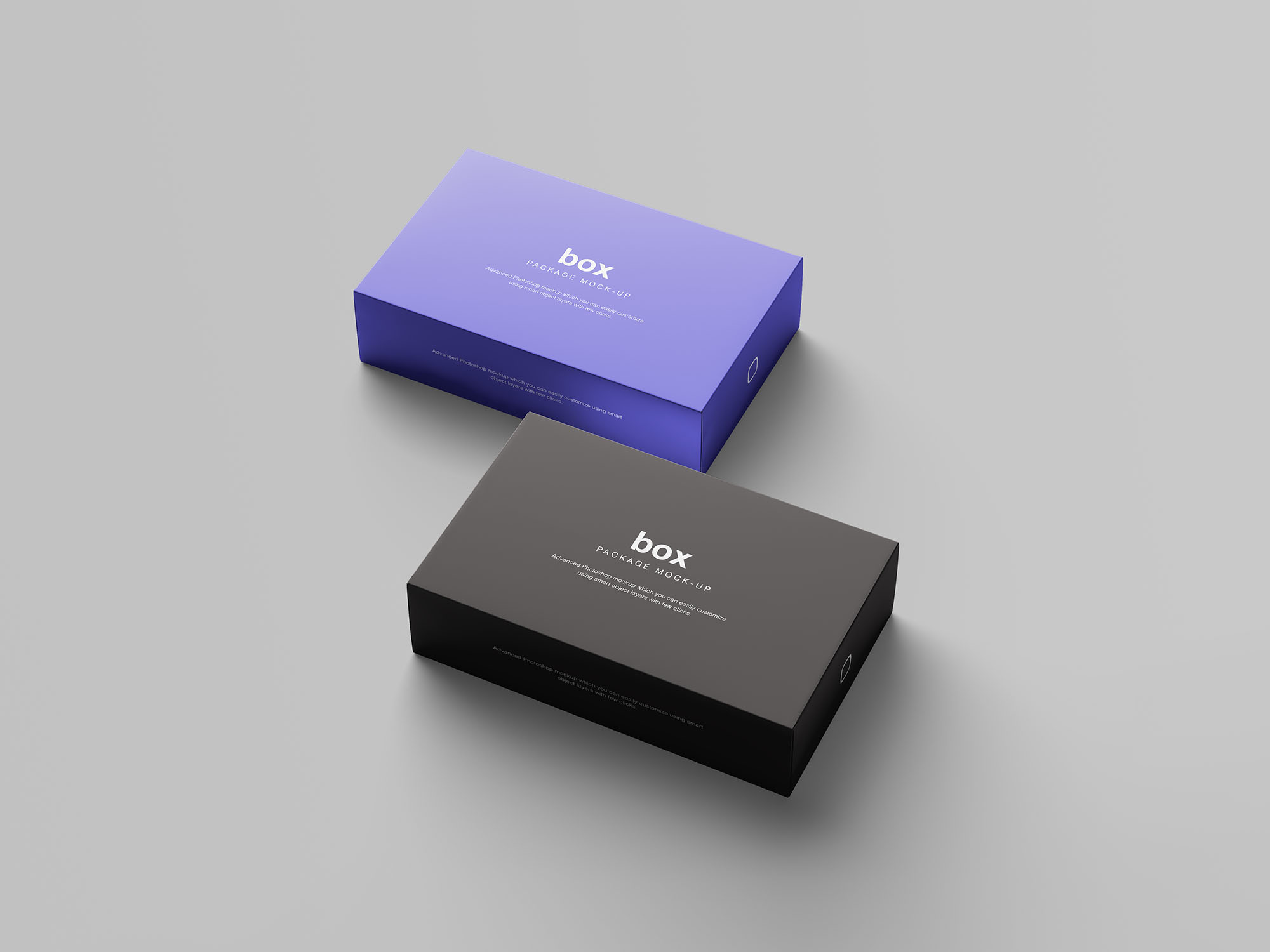 简约手机鞋礼品包装盒纸盒展示样机 Box Packaging Mockup插图5
