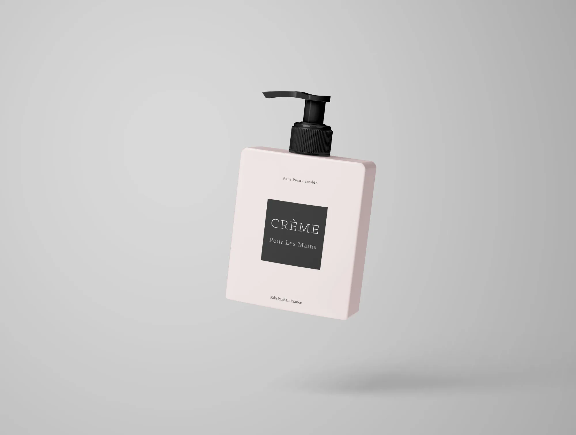 化妆品洗面奶塑料罐包装样机 Cream Bottle Mockup插图5