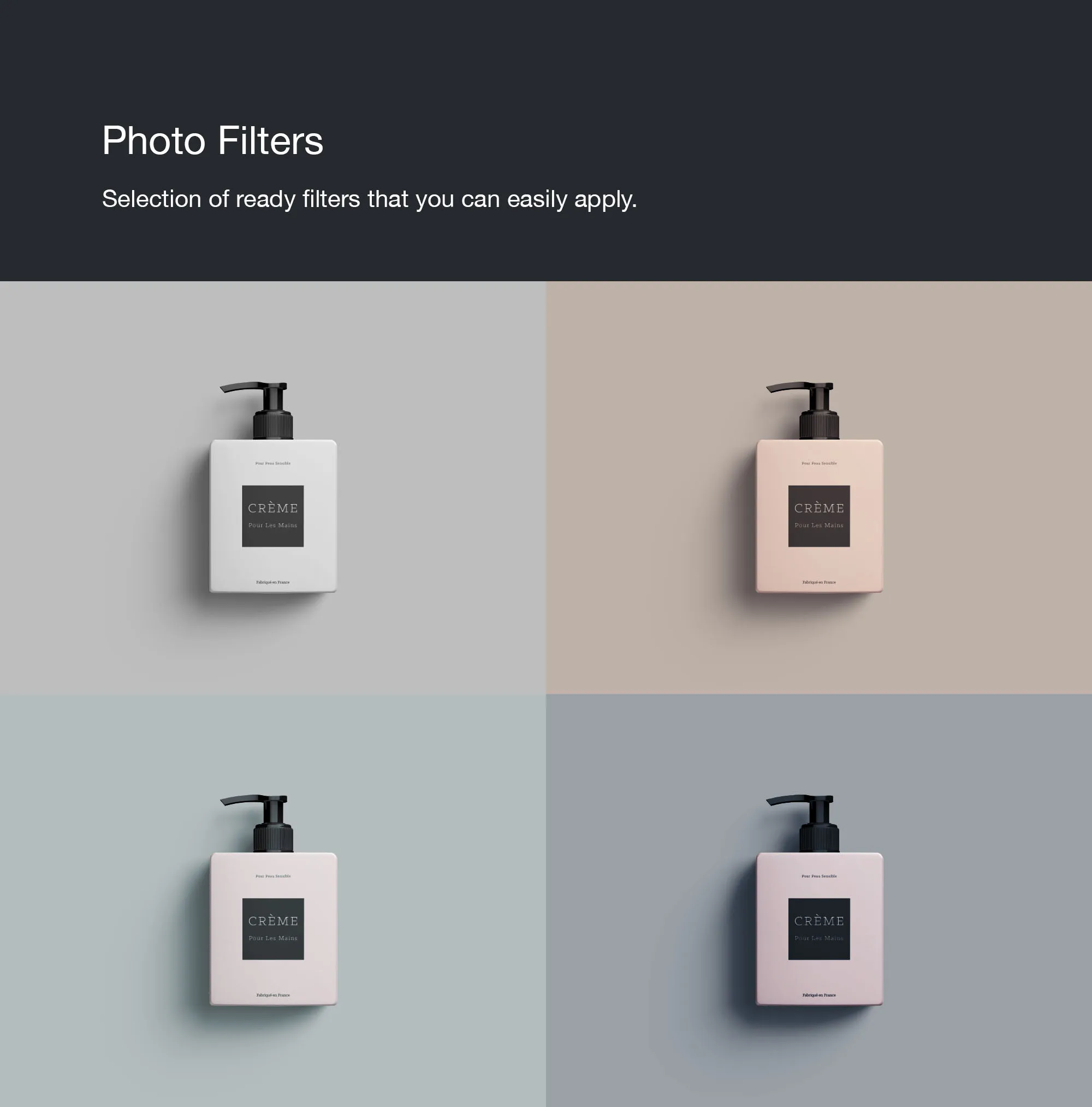 化妆品洗面奶塑料罐包装样机 Cream Bottle Mockup插图7