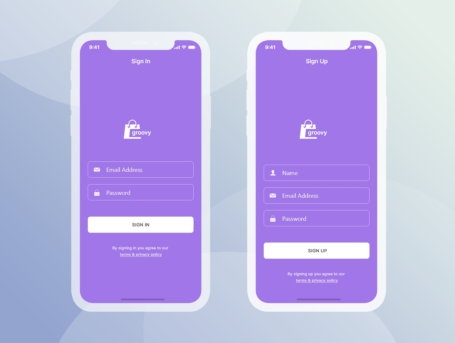 简约手表包包电子商城iOS APP UI工具包 Groovy E-commerce iOS UI Kit插图2
