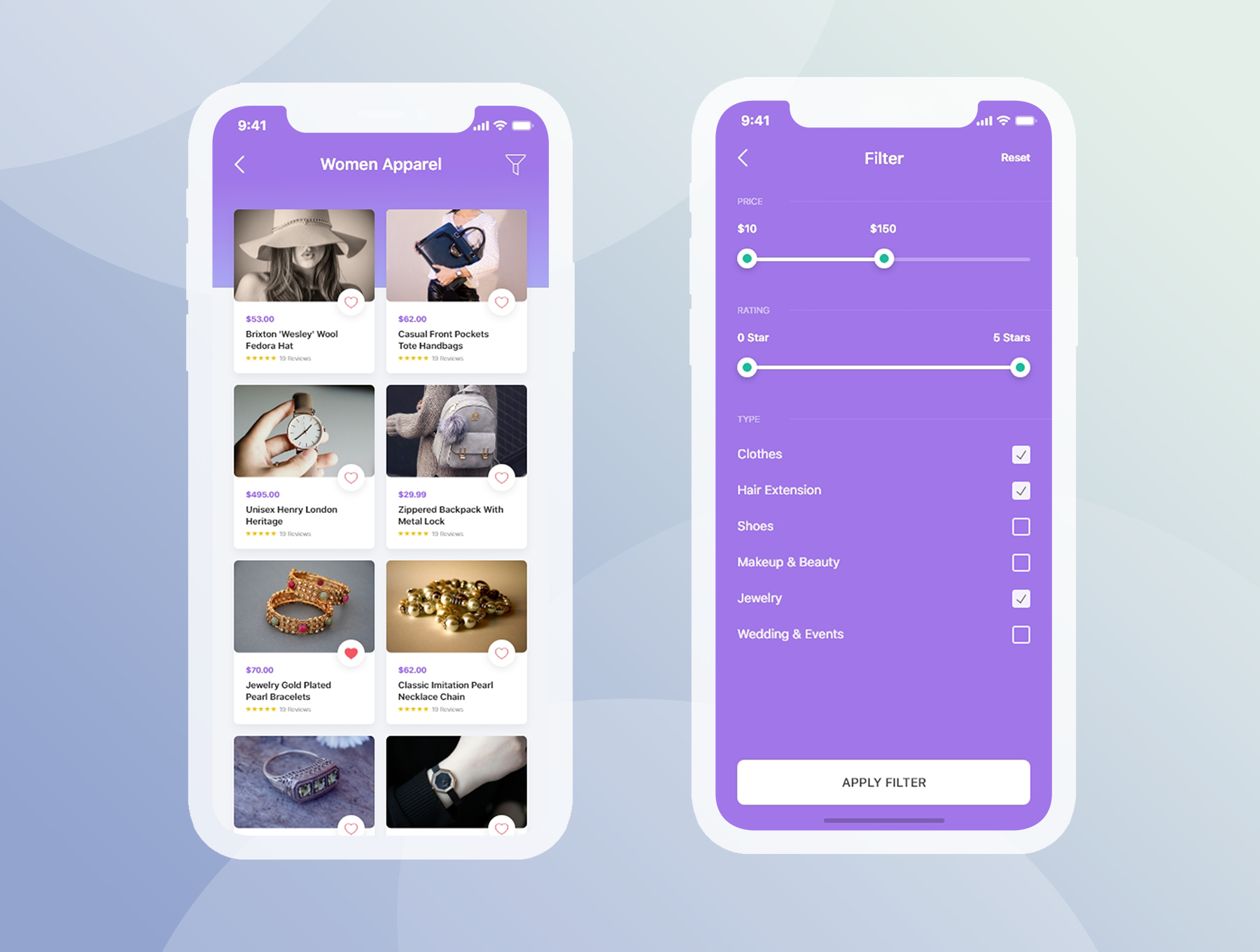 简约手表包包电子商城iOS APP UI工具包 Groovy E-commerce iOS UI Kit插图5
